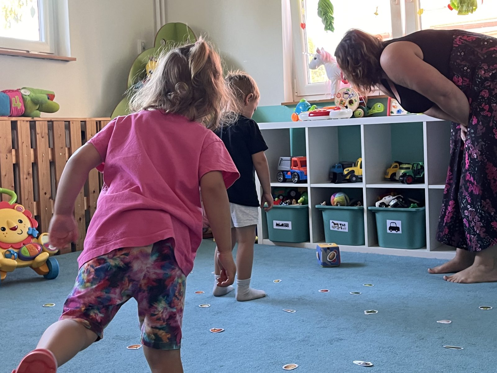 Pohybová aktivita v herně – Centrum Edukidz
